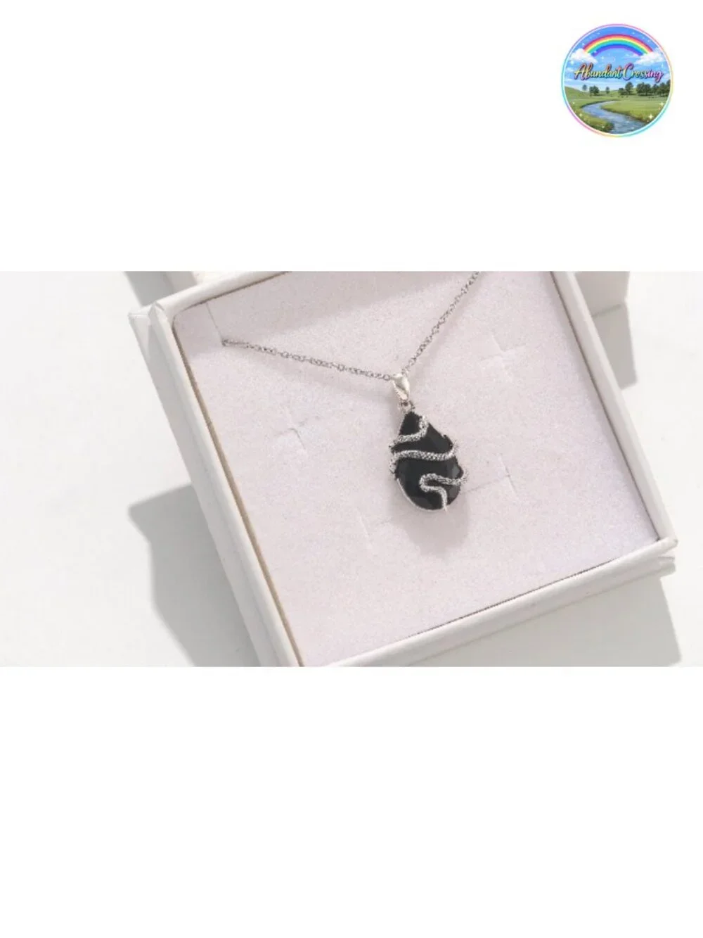 Sterling Silver Snake Pendant Necklace for Women